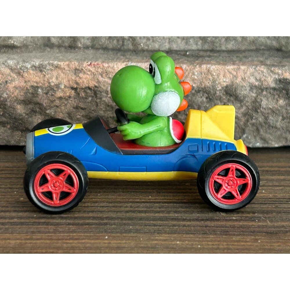 World of Mario Yoshi Mach 8 Mariokart Jakks Pacific 2017 3inch